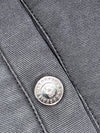 Brooklyn Industries Hooded Parka with Red Quilted Lining – Charcoal (M)