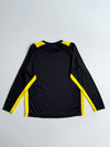 Asics Long Sleeve Training Jersey – Black/Yellow (S)