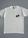 Don Quixote Silhouette Graphic T-Shirt | White (S)