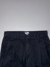 Polo by Ralph Lauren Black Pleated Wide-Leg Trousers  (W:35) (L:44.5)