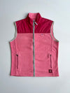 Polo Jeans USA | Pink Colorblock Fleece Zip Vest | (M)