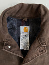 Vintage 2004 Carhartt C58 CHT Made in USA Blanket-Lined Chore Coat (XL)