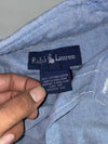 Ralph Lauren Blue Oxford Button-Down (M)