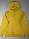 Nike Club Fleece Pullover Hoodie – Mustard Yellow (XL)