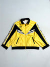 Vintage Puma Yellow Black Colour Block Track Jacket  women’s (XL)