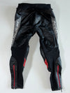 Probiker Grey & Red Accent Two-Piece Racesuit Knee Padded (Jacket Size :S/M) (W:34|L:37)
