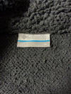 Vintage Columbia Black Sherpa Fleece Zip-Up Jacket (M)