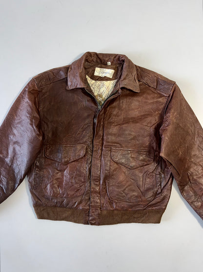 Z  Silvercord Premium Original Leather Jacket (S/M)