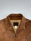 Man’s Fashion Brown Leather Vest  (2XL)