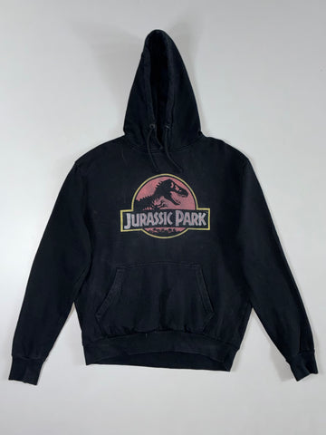 Jurassic Park/World Black Graphic Hoodie (L)