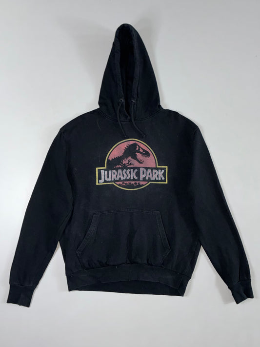 Jurassic Park/World Black Graphic Hoodie (L)