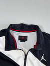 Air Jordan Jumpman Woven Colorblock Track Jacket, Black/White (XL)