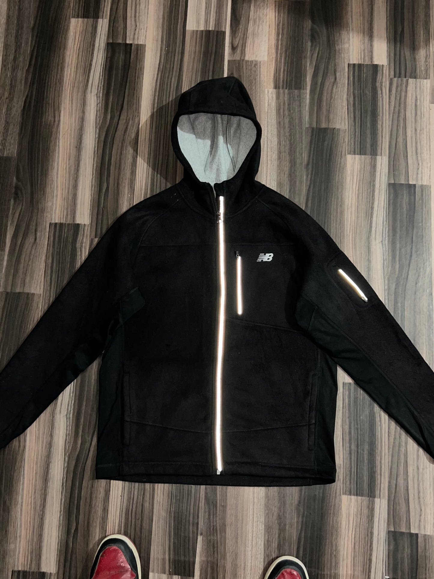 ZNew Balance Reflective Zip Jacket (M/L)