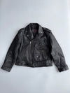 Marcady Genuine Cowhide Leather Biker Jacket (XL)