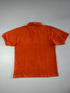 Vintage 90s Nike Mini Swoosh Orange Polo T-Shirt (XL)