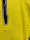MLB Oakland Athletics Softshell Fleece-Lined Jacket Neon Yellow/Grey, A’s Embroidered Logo (L)