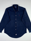 Polo by Ralph Lauren Navy Blue Yarmouth Button-Up Shirt (XL)