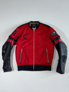 Kushitani Racing Red Mesh-Leather Moto Jacket (M/L)