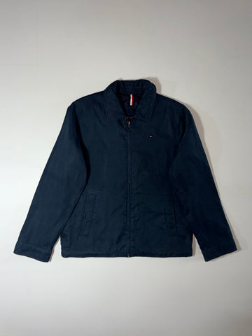 Tommy Hilfiger | Navy Quilted Lined Harrington Jacket | (XL)