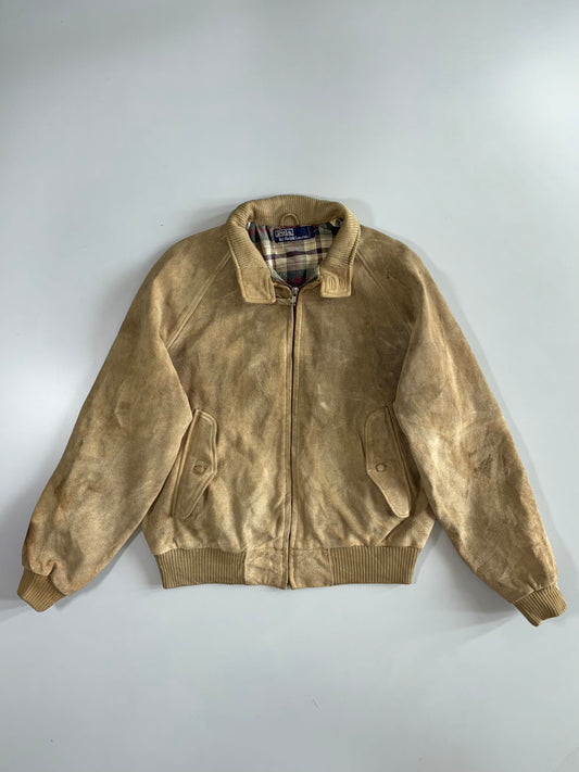 Polo Ralph Lauren Premium Original Suede Leather Jacket (M)