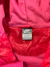 Nike Sportswear Windrunner Pink Satin Hooded Jacket  (S)