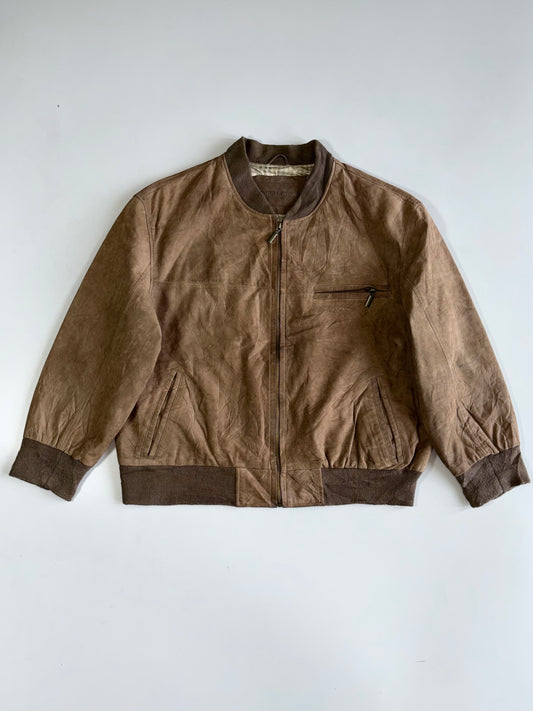 Super Premium Original Pure Suede Leather Oversized Jacket (S)