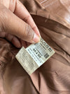 On & On | Tan Brown Leather Blazer Women’s (Xxs)