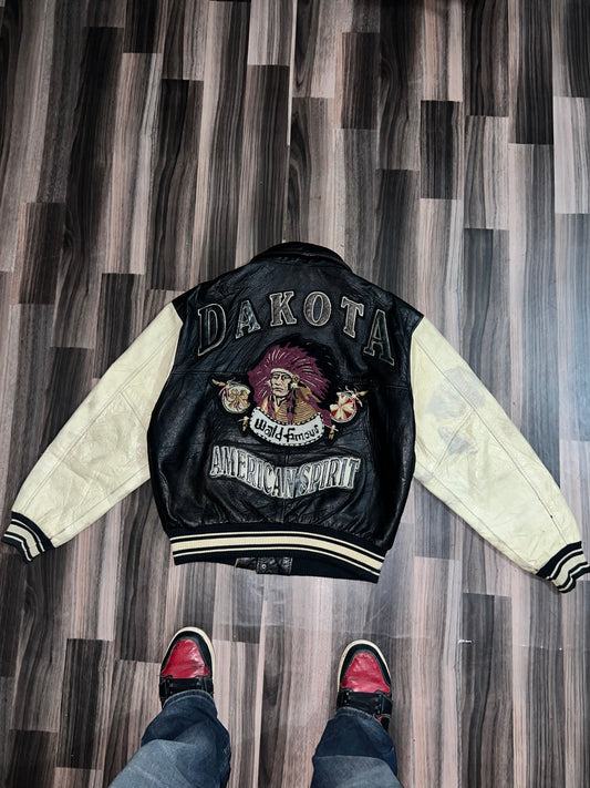 ZDAKOTA* Original Leather Jacket (SUPER RARE) (L) Very rare