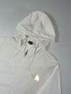 Vintage The North Face White Hooded Softshell Jacket Women’s (L)