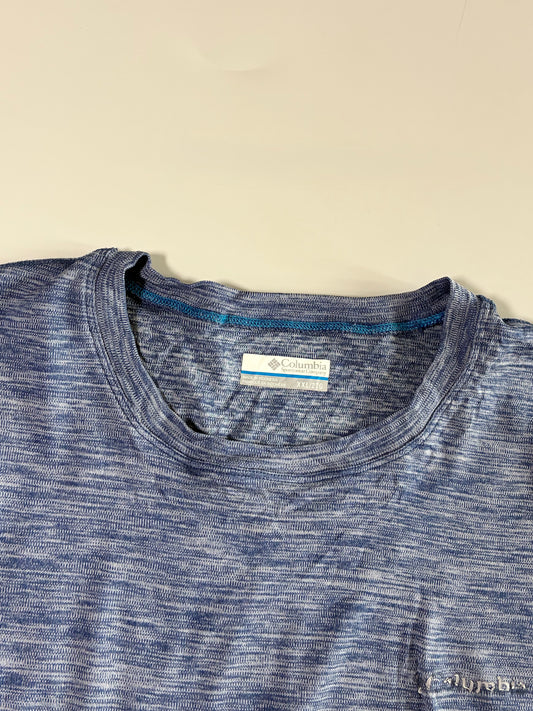 Columbia Heathered Performance Tee – Blue (XL)