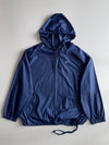Nike | Navy Hooded Windbreaker (XXL)
