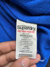Superdry Original Windcheater Black/Cobalt Fleece-Lined Jacket (S/M)