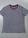 Polo Ralph Lauren Striped T-Shirt – Navy & White (L)