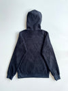 Adidas Black Sherpa Fleece Tonal Logo Hoodie(S)