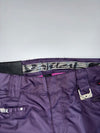 Oakley Vail Purple Snow Pants — Pink Logo Y2K Ski Cargo (W:32 |L:40)