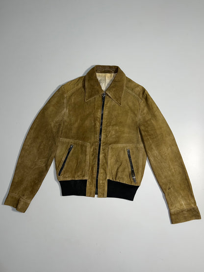 ZSuper Premium Original Sued Leather Jacket (RARE) (S/M)