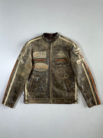 Aviatrix Racing Pure Leather Jacket (M)