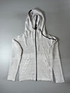 Adidas | Z.N.E. Grey Knit Zip Up Hoodie (S)
