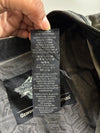 Harley-Davidson Grey Zip-Up Biker Jacket with Black Contrast Panels (M)