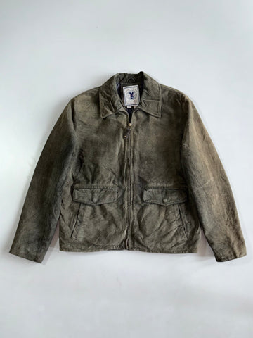 Vintage American Classic Premium Leather Jacket (M)