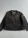Harley-Davidson “Live to Ride” Winged Bar & Shield Women’s Lace-Up Moto Jacket (XL/2XL)