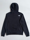 The North Face Black Pullover Hoodie – Embroidered Logo (M)