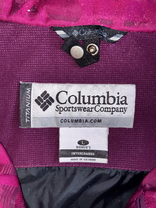 Columbia Titanium Interchange Softshell Jacket Purple (L)