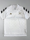 Adidas x Mo Salah | White Gold Jacquard Football Jersey | (XS)