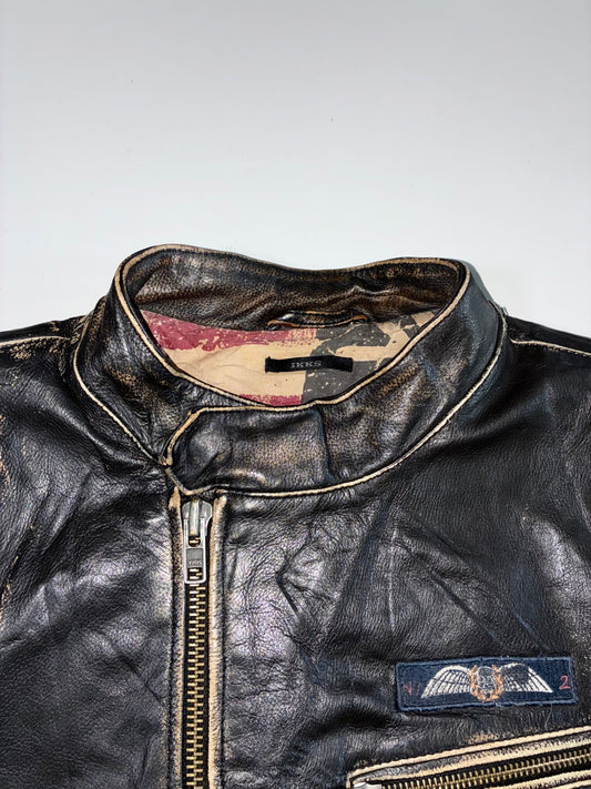 IKKS Premium Original Pure Leather Jacket (M)