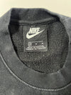 Nike Club Embroidered Swoosh Black Sweatshirt (M)