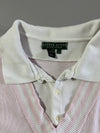 Lauren Active Ralph Lauren Pink Layered Polo Collar Sweater – RL Crest Logo (M/L)