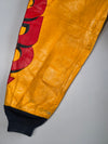 Michael Hoban | WhereMI 1991 early 90s. "Freedom" Pure Leather Bomber Jacket (L)