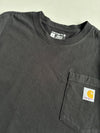 Carhartt Black Pocket Tee, Loose Fit (L)