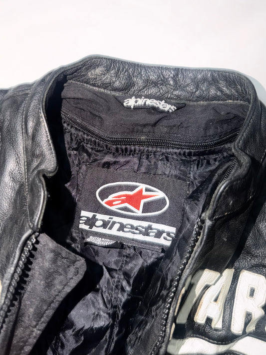 Alpinestars Original Pure Leather Racing Jacket (PADDED) RARE (M)